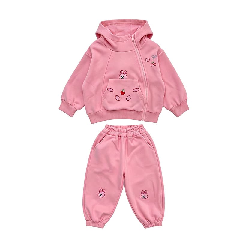 ATONGMU Розовый Kids Повседневные спортивные костюмы Наборы - изображение 1