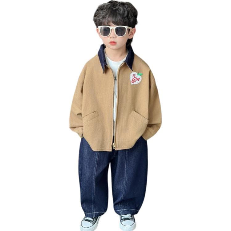 BOBBY ABLEY Хаки Детские дошкольные топы - изображение 1