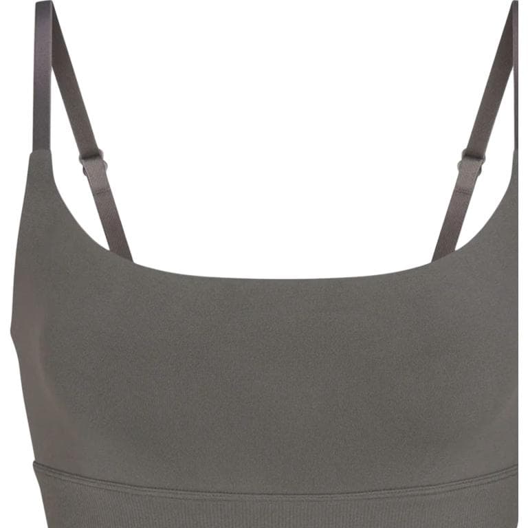 SKIMS CONTOUR NYLON CROPPED CAMI GUNMETAL - изображение 3
