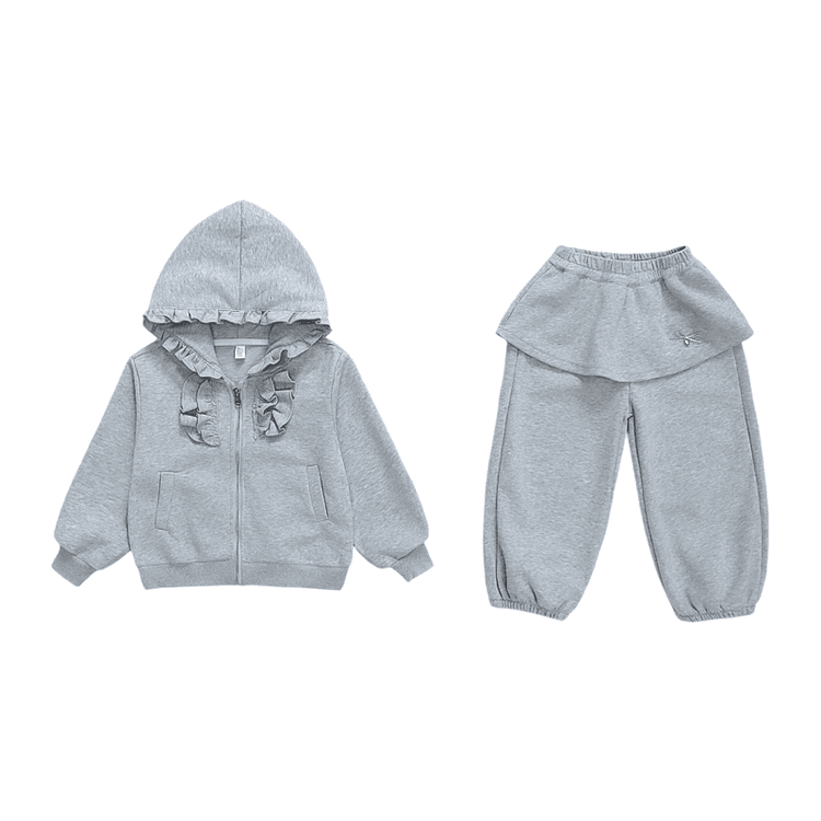 BOBBY ABLEY Рюш Свитшот Набор волшебных цветов Kids Повседневные спортивные костюмы Наборы - изображение 1