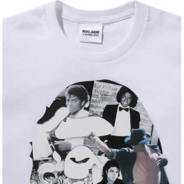 Футболка A BATHING APE x MICHAEL JACKSON FW23 T - изображение 4