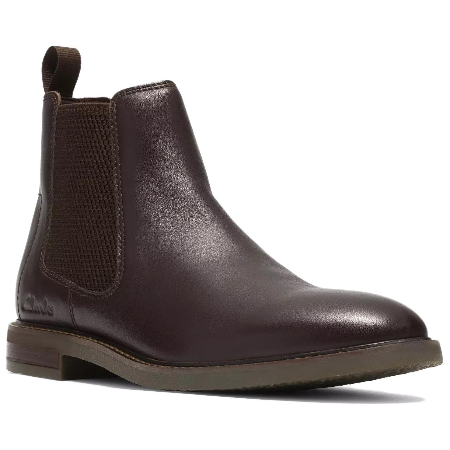 Ботинки челси CLARKS Челси Коричневый Мужской - изображение 2
