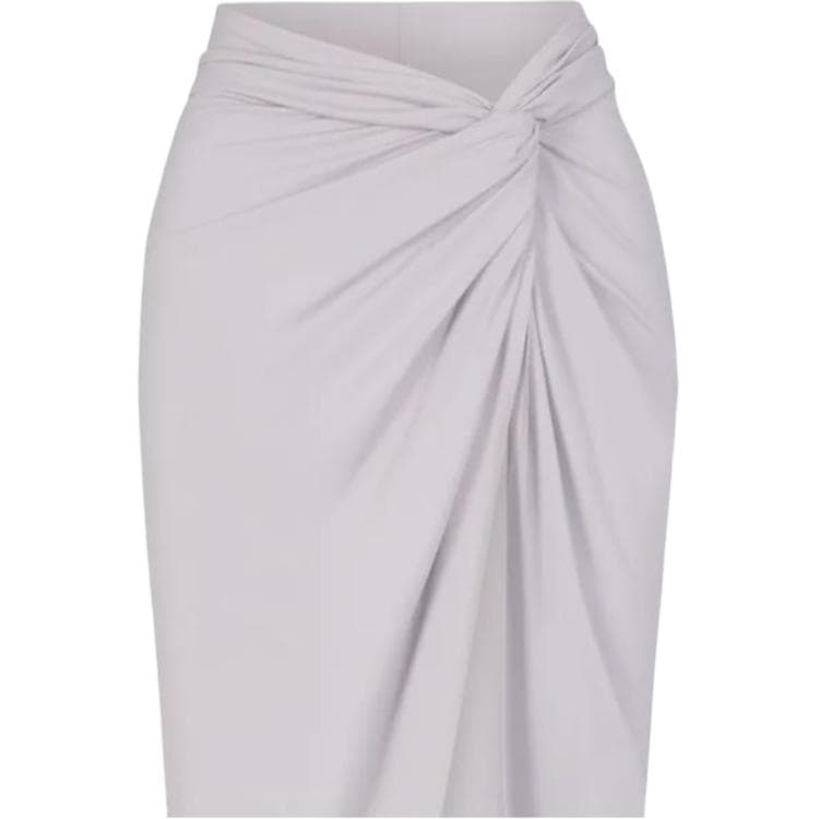 SKIMS SIGNATURE SWIM SARONG SKIRT CHROME - изображение 5