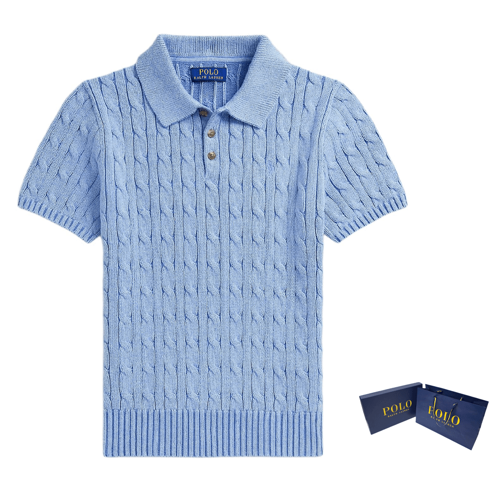 Свитер Polo Ralph Lauren стандартный размер светло-синий детский - изображение 5