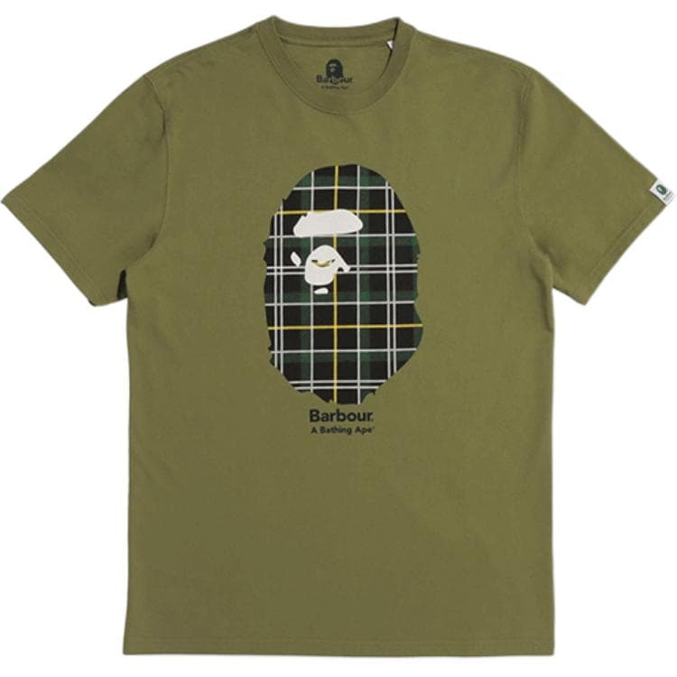 Футболка A BATHING APE x BARBOUR LogoT - изображение 2