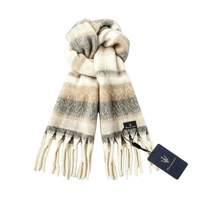Шарф Мазерати Искусственный кашемир Knit Scarves Unisex - изображение 1