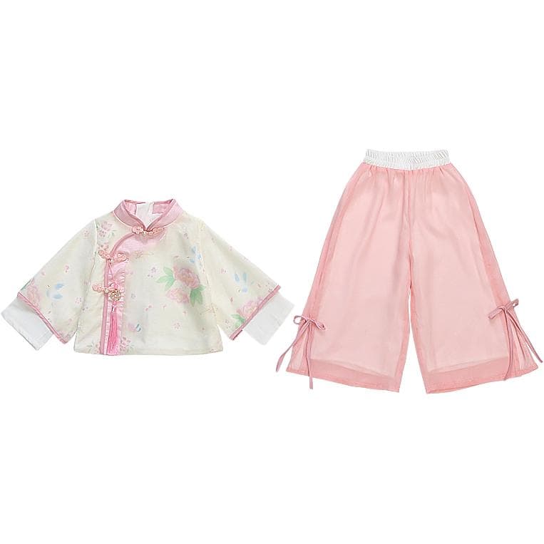 ATONGMU Розовый Kids Традиционные китайские костюмы - изображение 1