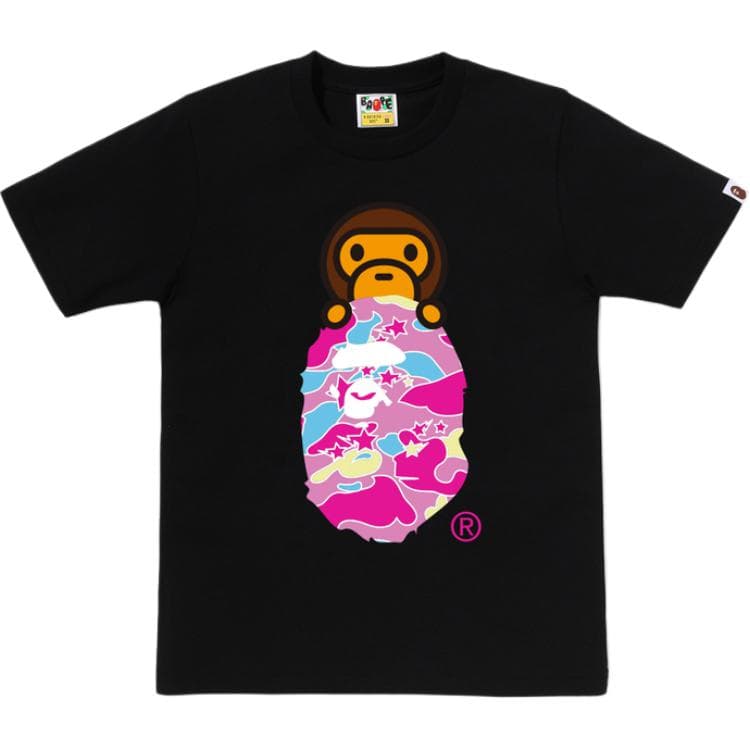 Футболка A BATHING APE STA CAMO Женские T-рубашки - изображение 1