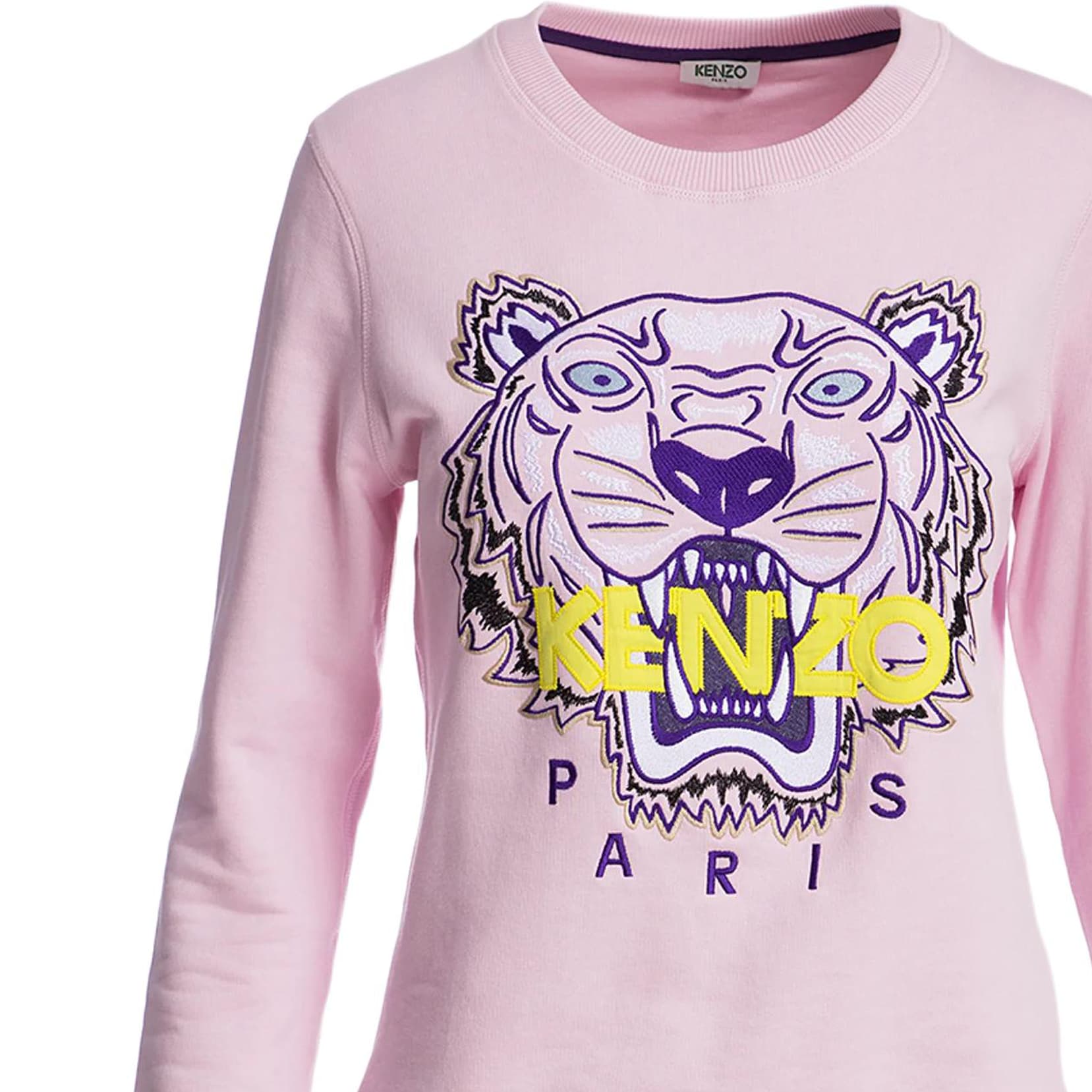 Худи KENZO Розовые Женские Толстовка - изображение 2