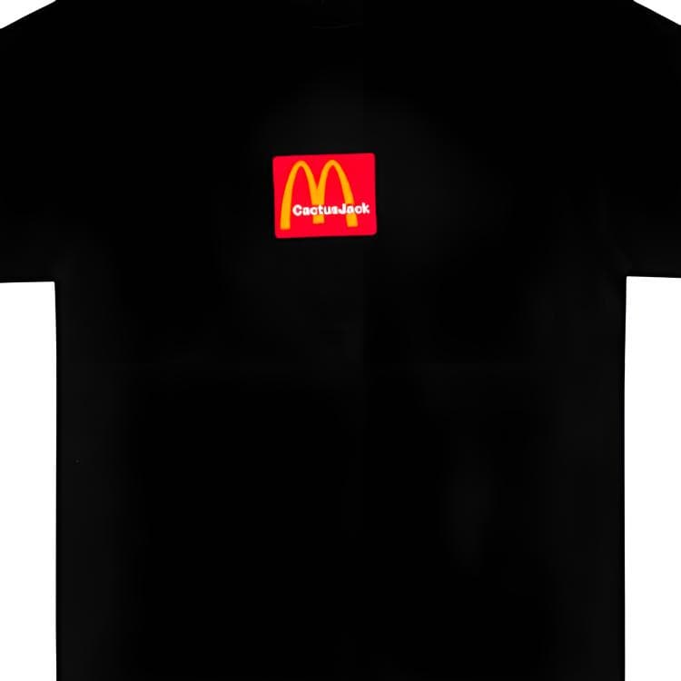 Футболка Travis Scott Cactus Jack x McDonald's T-Shirt Black - изображение 3