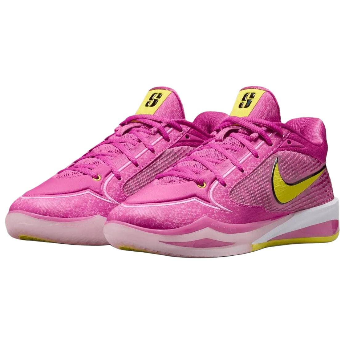 Кроссовки для баскетбола NIKE Sabrina 4 Дышащий Поддержка Oтскок Сцепление Лоу-топы Баскетбольные кроссовки Унисекс Розовый - изображение 3