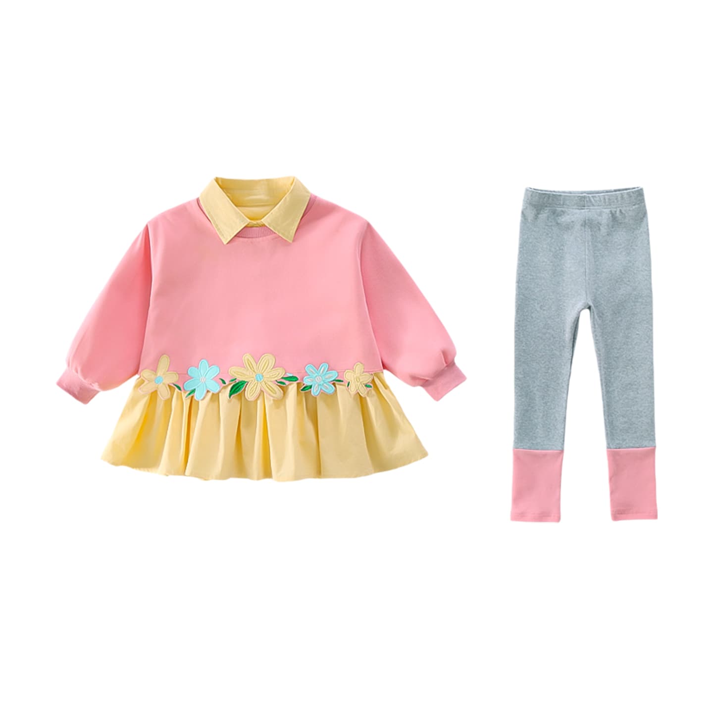 ATONGMU Розовый Kids Повседневные спортивные костюмы Наборы - изображение 1