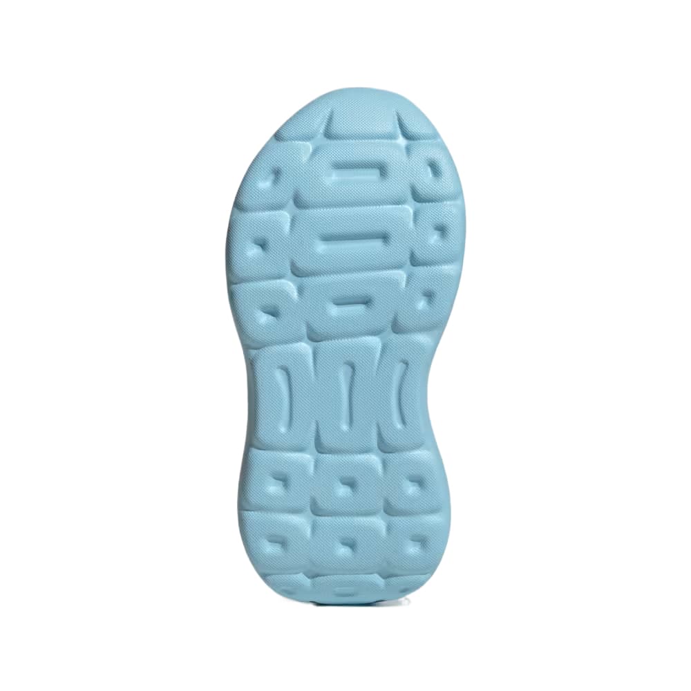 Кроссовки Adidas TENSAUR RUN 2,0 Детские беговые кроссовки Низкий Топ Серый THREE Железный Металлик Ледяной синий Kids - изображение 6