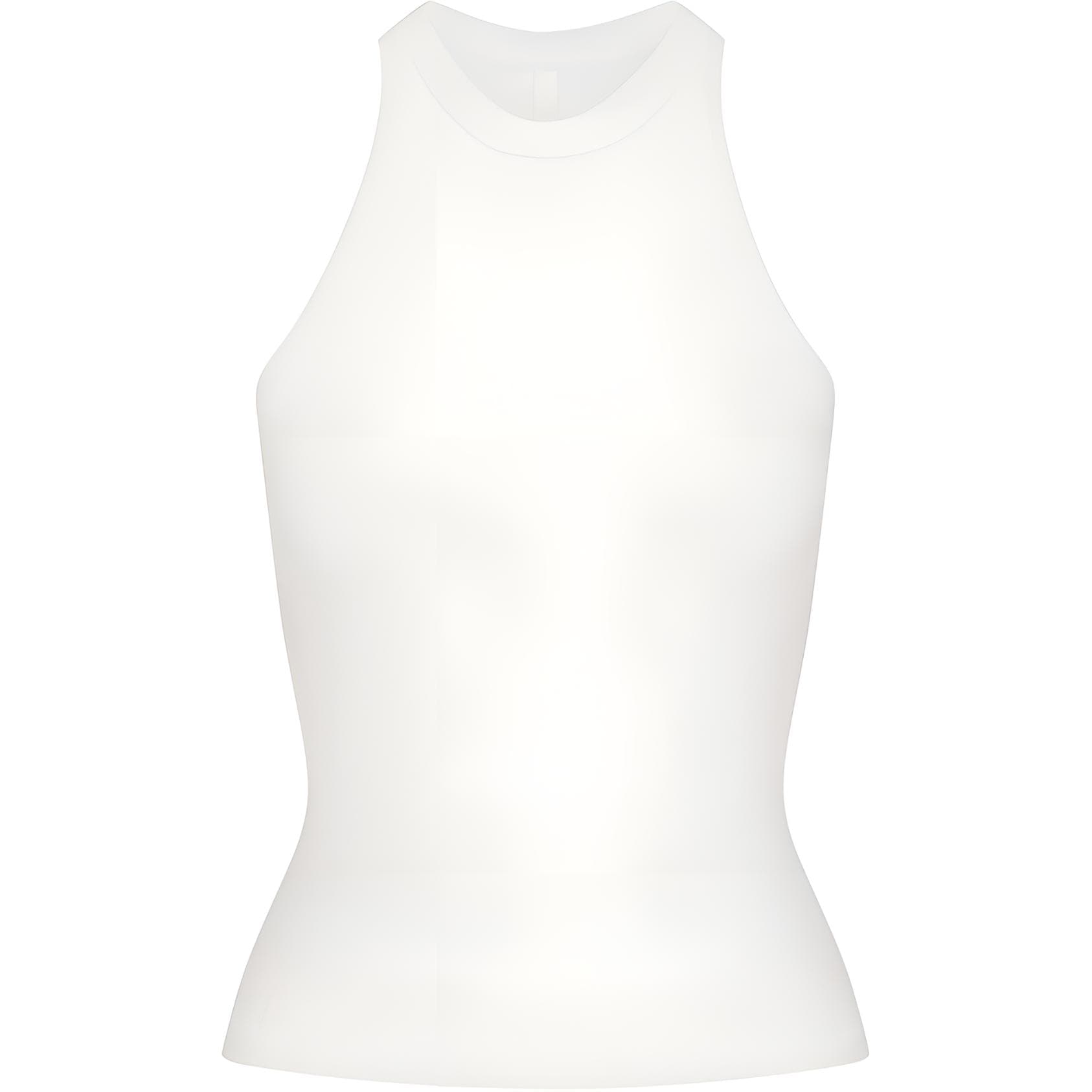 Майка SKIMS SOFT LOUNGE HIGH NECK TANK MARBLE - изображение 1