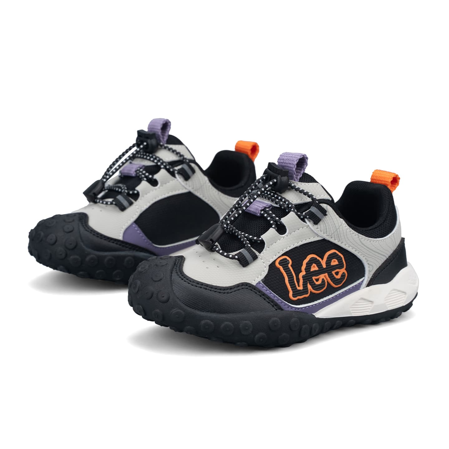 Кроссовки LEE KIDS Повседневная обувь Low Топ Черный Серый Kids - изображение 5