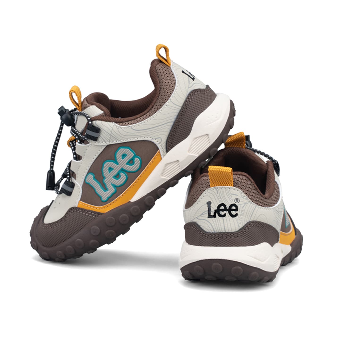 Кроссовки LEE KIDS Повседневная обувь Low Топ Коричневый Kids - изображение 5
