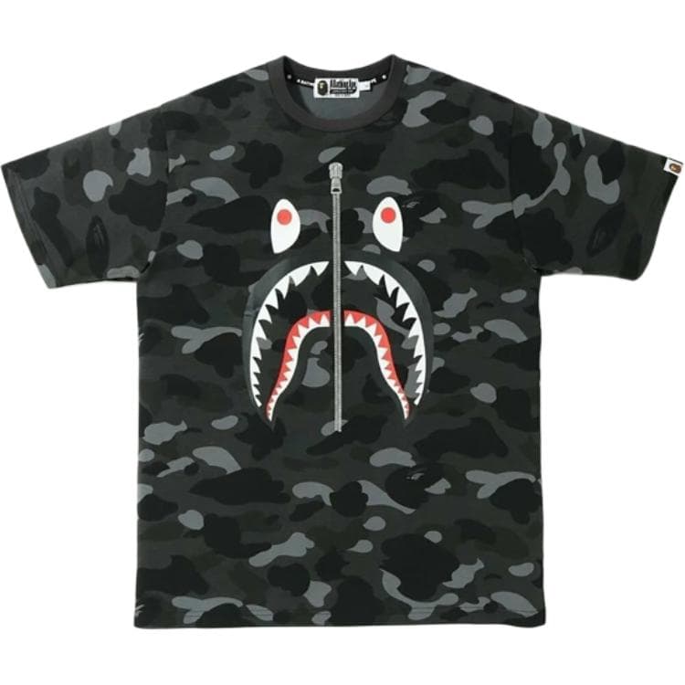 Футболка BAPE Color Camo Shark T - изображение 1