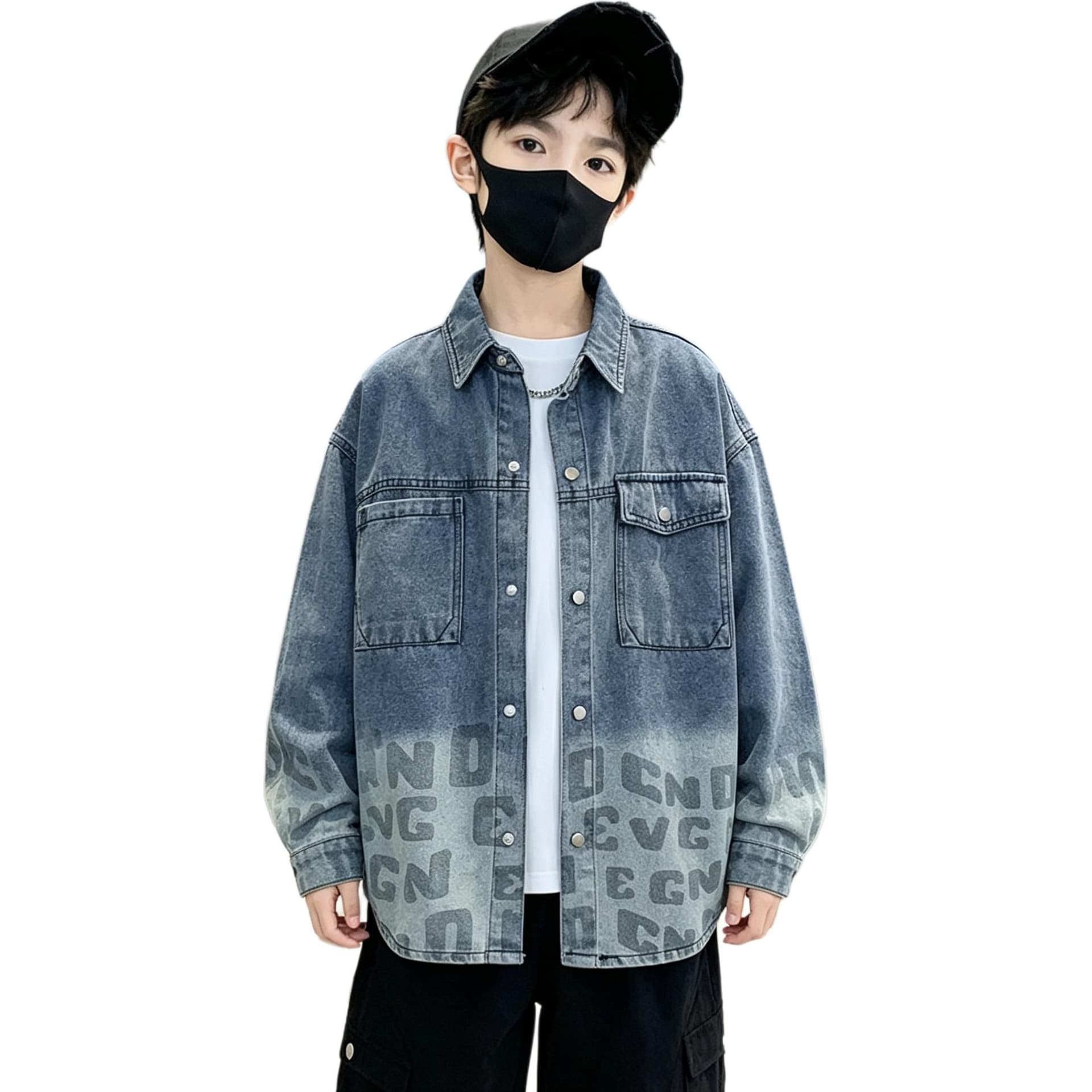 BOBBY ABLEY Детские джинсовые рубашки - изображение 1