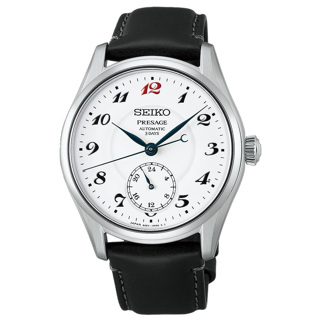 Часы SEIKO Автоматический Ручной Механизм Мужские Часы Presage 39,6 мм Белые - изображение 1