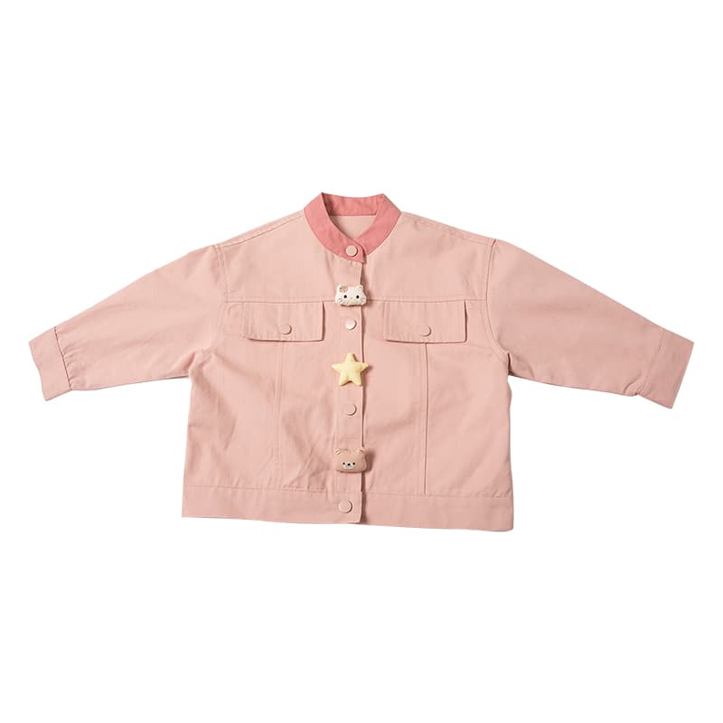 ATONGMU Розовый Kids Куртки - изображение 1