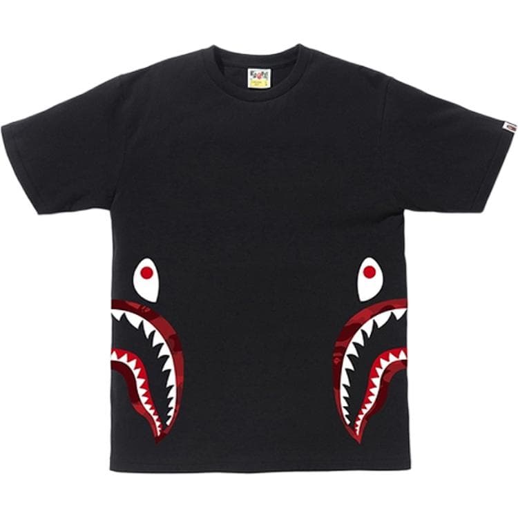 Футболка BAPE Color Camo Side Shark T - изображение 1