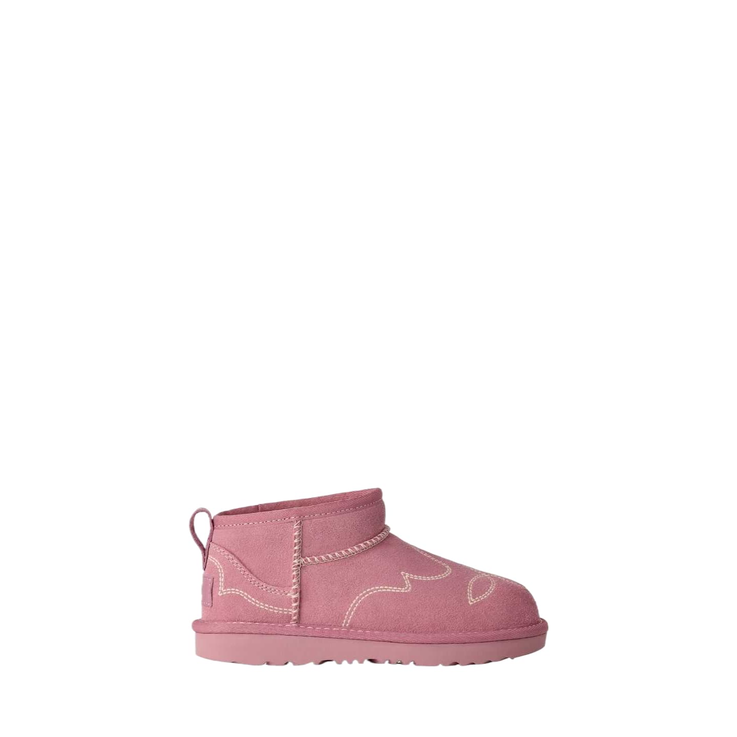 ugg Classic Novelty Детские утепленные и зимние ботинки Серо-фиолетовый Kids - изображение 2