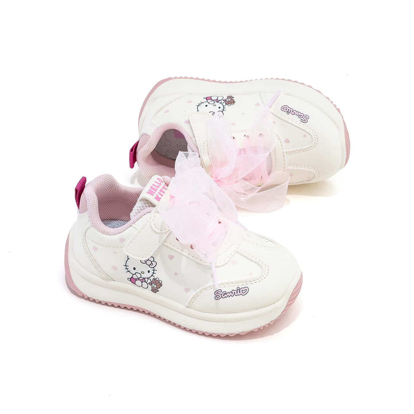 Кроссовки Санрио Hello Kitty Детская повседневная обувь Low Топ Pre School - изображение 4