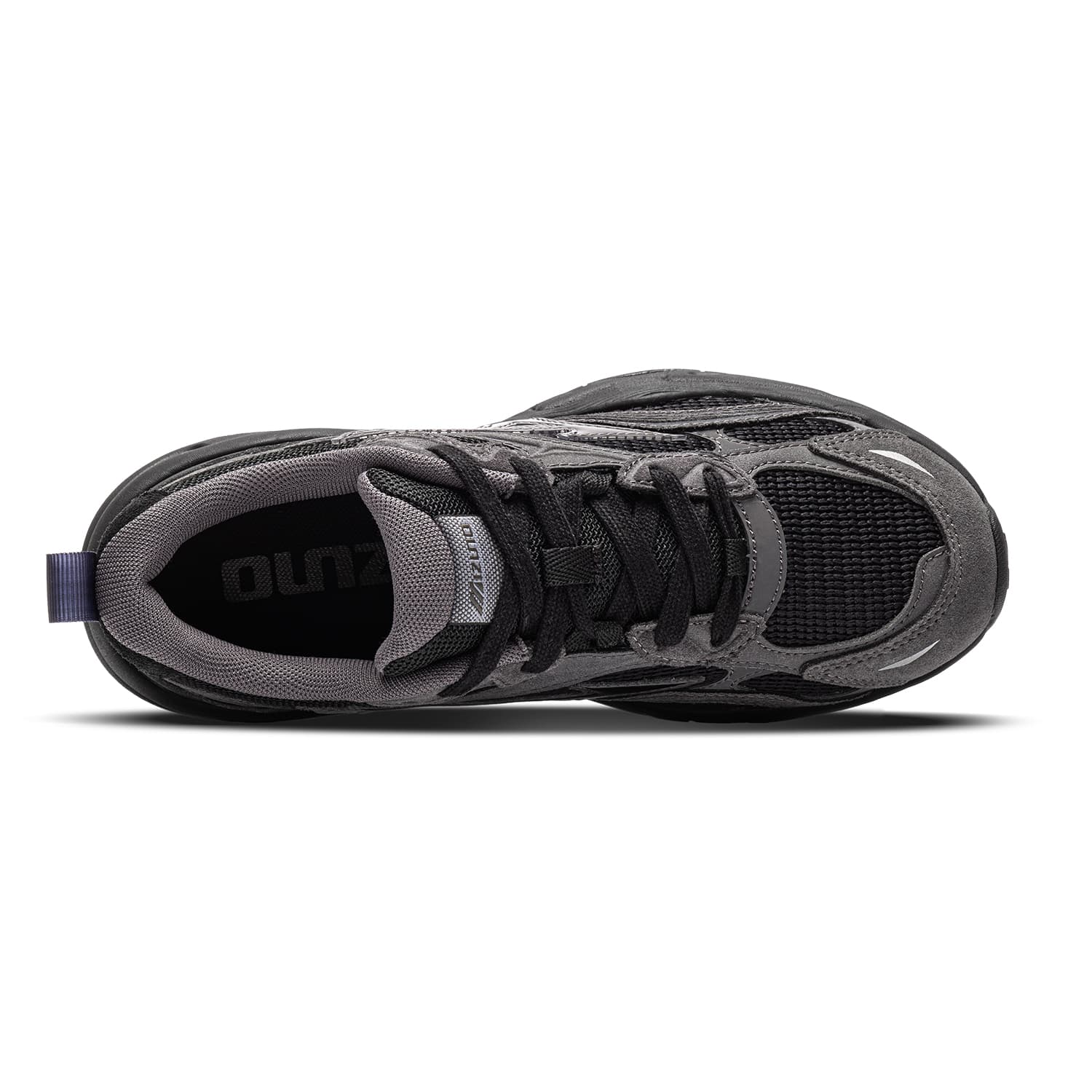 Кроссовки для бега Mizuno TRAINER 2K V2 Беговые кроссовки Низкий Топ Черный Туманный дождь Серый Слон Серый Унисекс - изображение 3