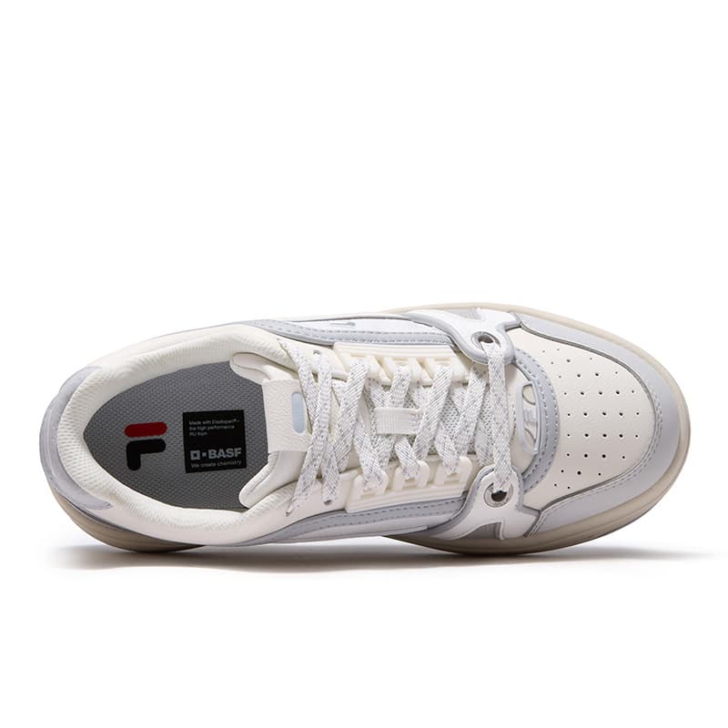 Кроссовки FILA FUSION FX PRO Скейтборд Кроссовки Низкий Топ Снег Лунный Каменный Серый Женские - изображение 4