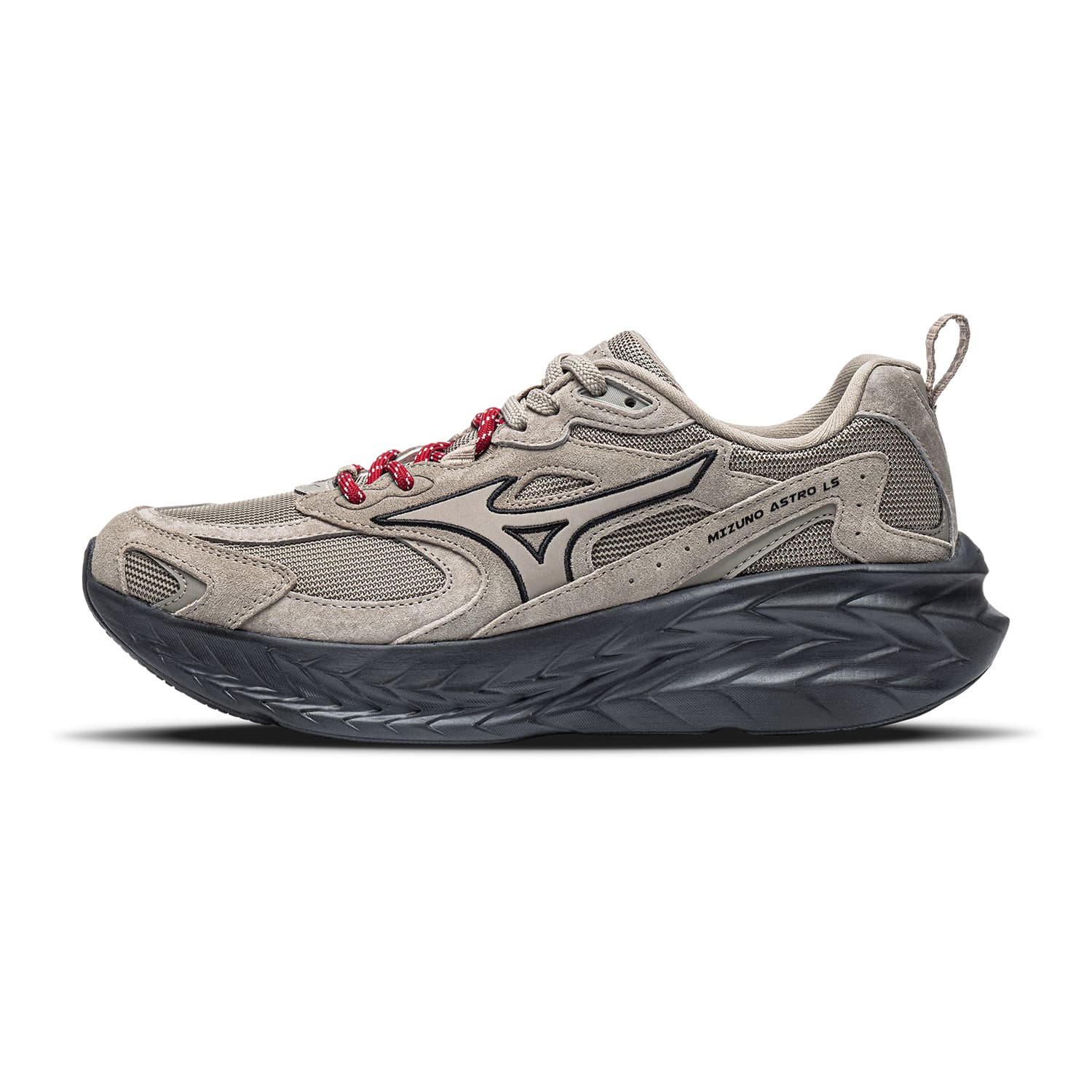 Кроссовки для бега Mizuno ASTRO LS Беговые кроссовки Low Топ Масло Грязевой серый Унисекс - изображение 1