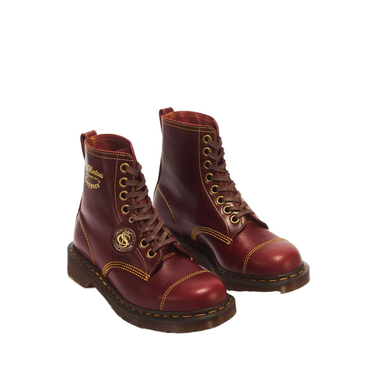 Ботинки Dr.Martens Армейские ботинки Коричневый Унисекс - изображение 3