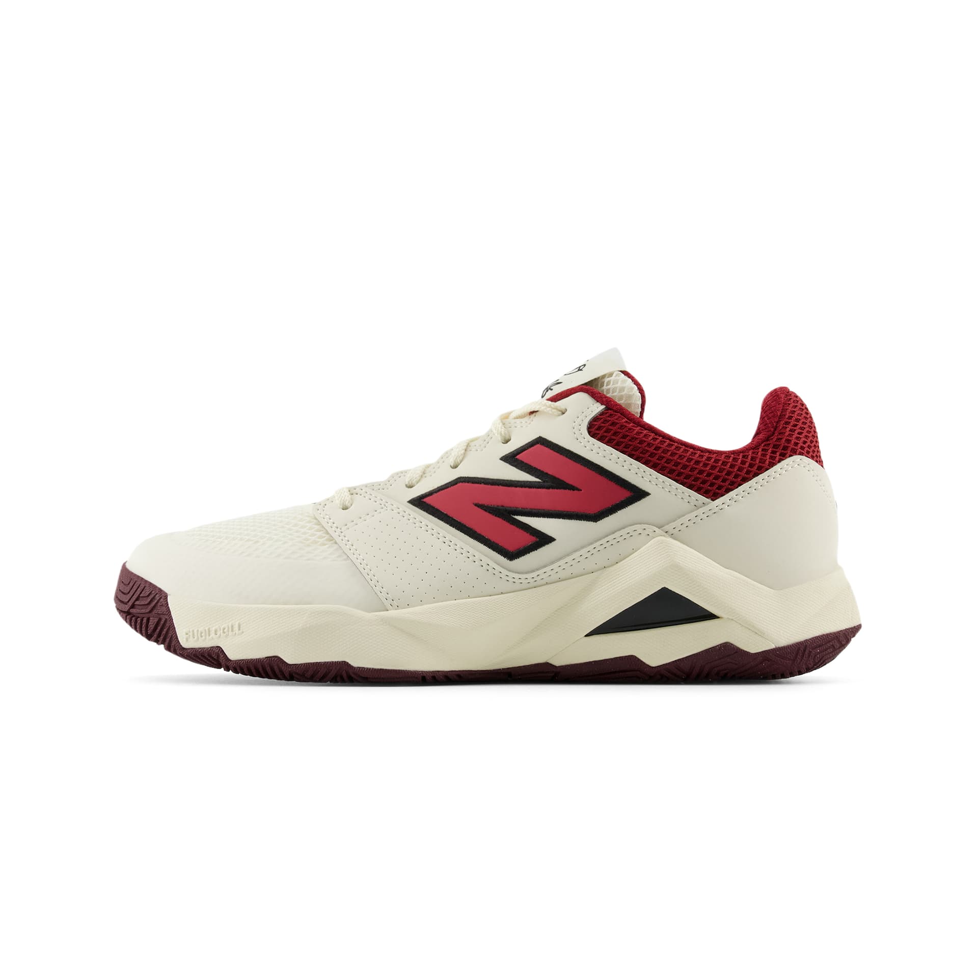 Кроссовки для тенниса New Balance Coco Delray Теннисные кроссовки Низкий топ Серый Белый Темно-красный Мужской - изображение 1