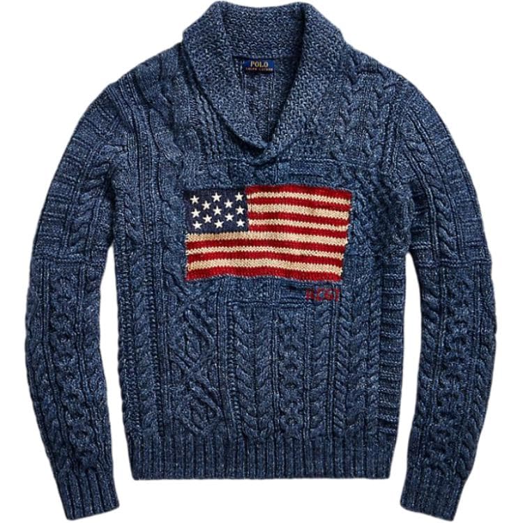 Polo Ralph Lauren Темно-синий Мужской Трикотаж - изображение 1