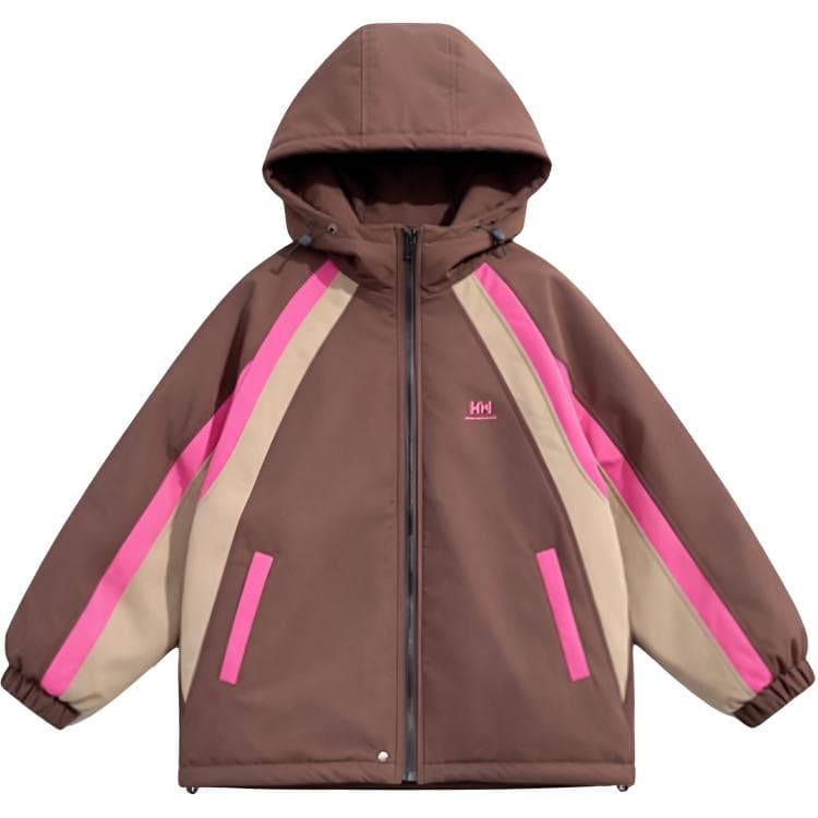 SHIBU 051 С флисовой подкладкой PARKA Пальто Кофе Kids Туристическая одежда - изображение 1