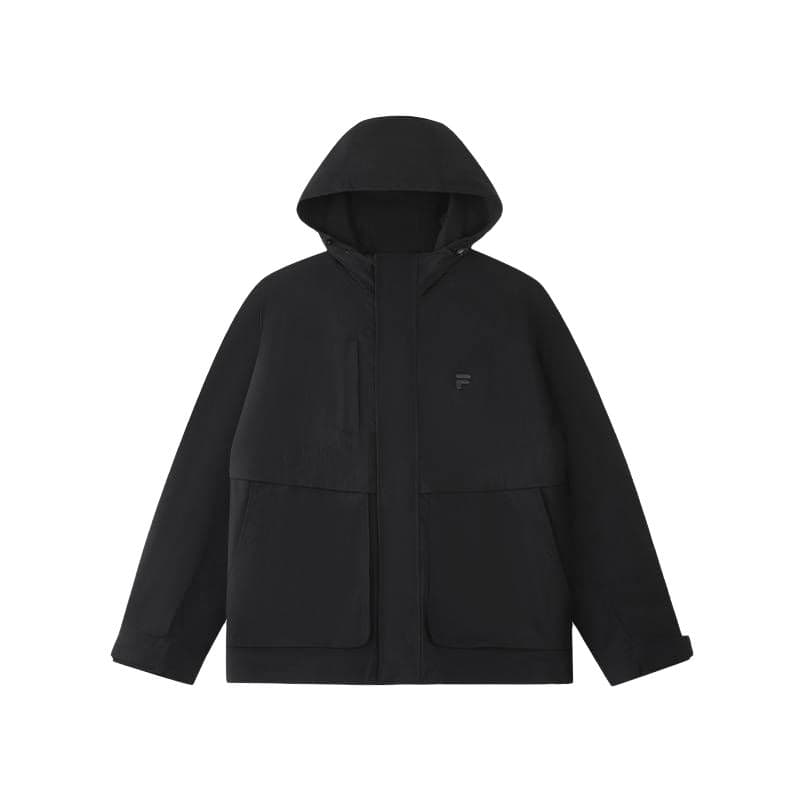 Куртка FILA FUSION Рабочий стиль Глубокий черный Мужской Куртки - изображение 1