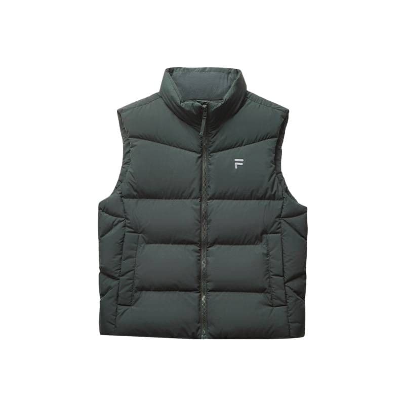 Куртка FILA FUSION FUSIONEER Пуховый жилет Мужской REEF Речно-каменный серый - изображение 1