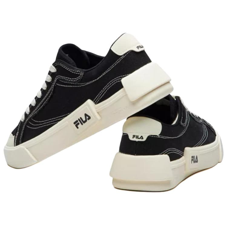 Кеды FILA FUSION ПЛА (POP) Low Топ Кеды Женские Черный белый - изображение 4