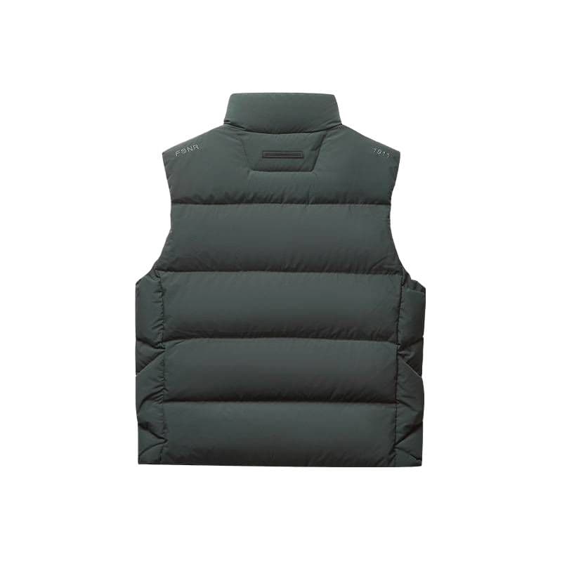 Куртка FILA FUSION FUSIONEER Пуховый жилет Мужской REEF Речно-каменный серый - изображение 2