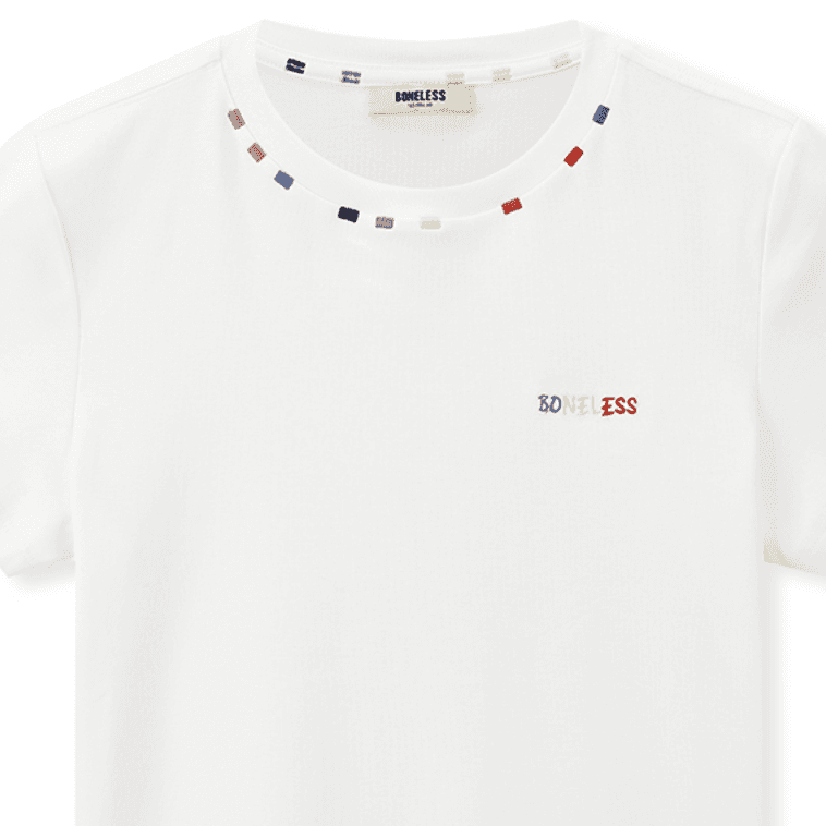 Футболка BONELESS Cut White Women's T-Shirts - изображение 3