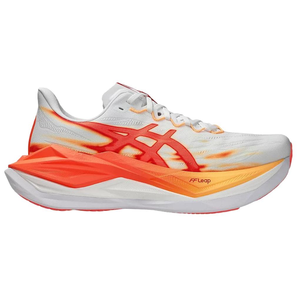 Кроссовки для бега asics SUPERBLAST 3 Беговые кроссовки Low Топ Белый оранжевый Унисекс - изображение 2