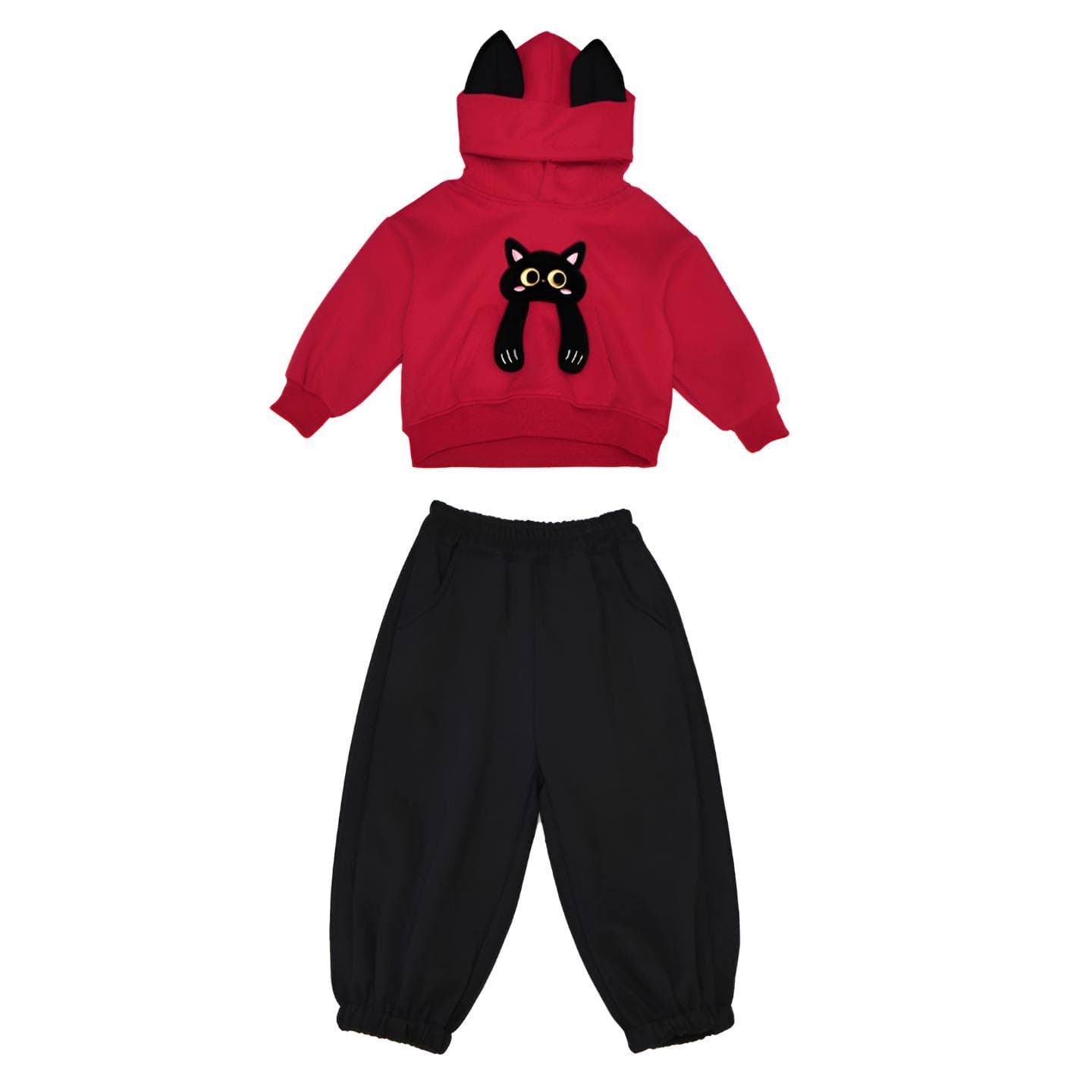 ATONGMU Красный Kids Повседневные спортивные костюмы Наборы - изображение 1