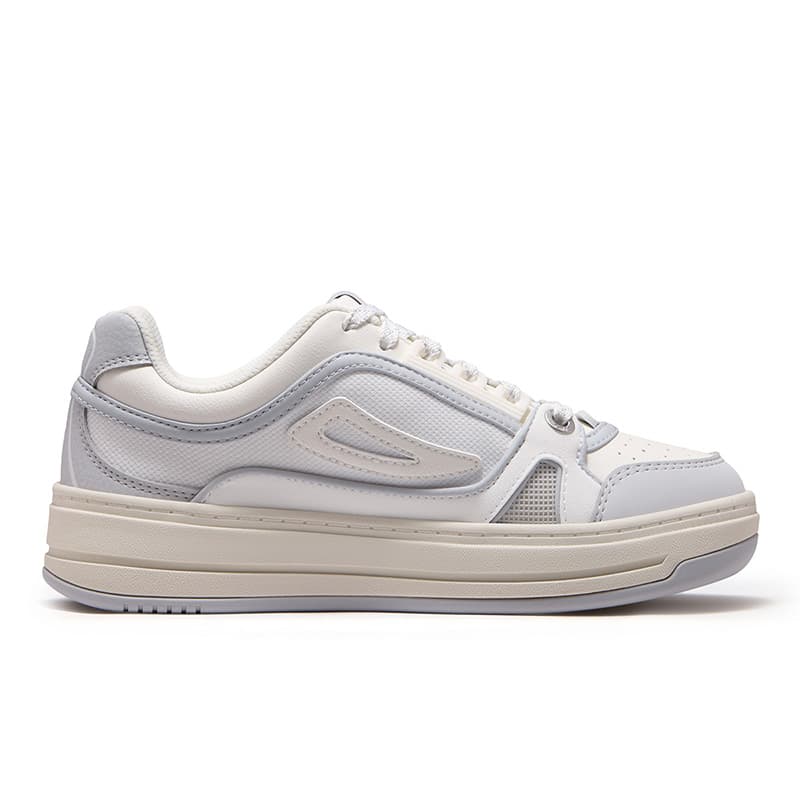 Кроссовки FILA FUSION FX PRO Скейтборд Кроссовки Низкий Топ Снег Лунный Каменный Серый Женские - изображение 2
