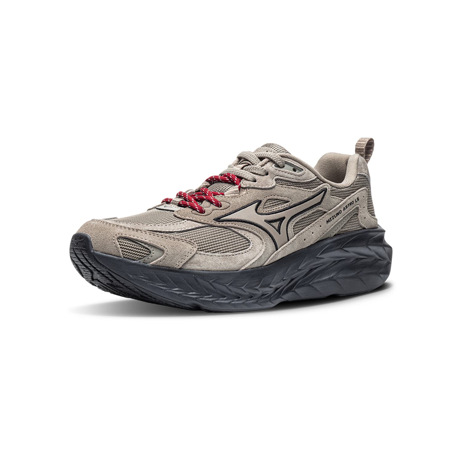 Кроссовки для бега Mizuno ASTRO LS Беговые кроссовки Low Топ Масло Грязевой серый Унисекс - изображение 3