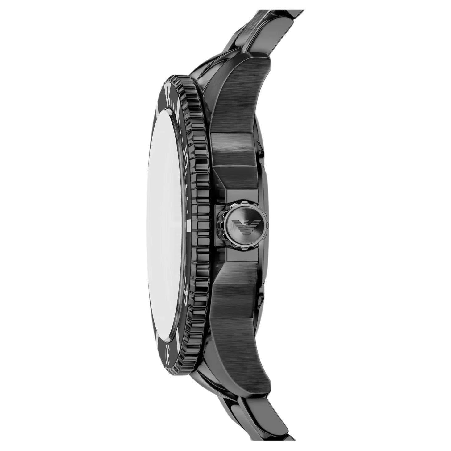 Механические часы EMPORIO ARMANI Солнечный кварцевый механизм Мужские часы 42 мм Серый - изображение 3