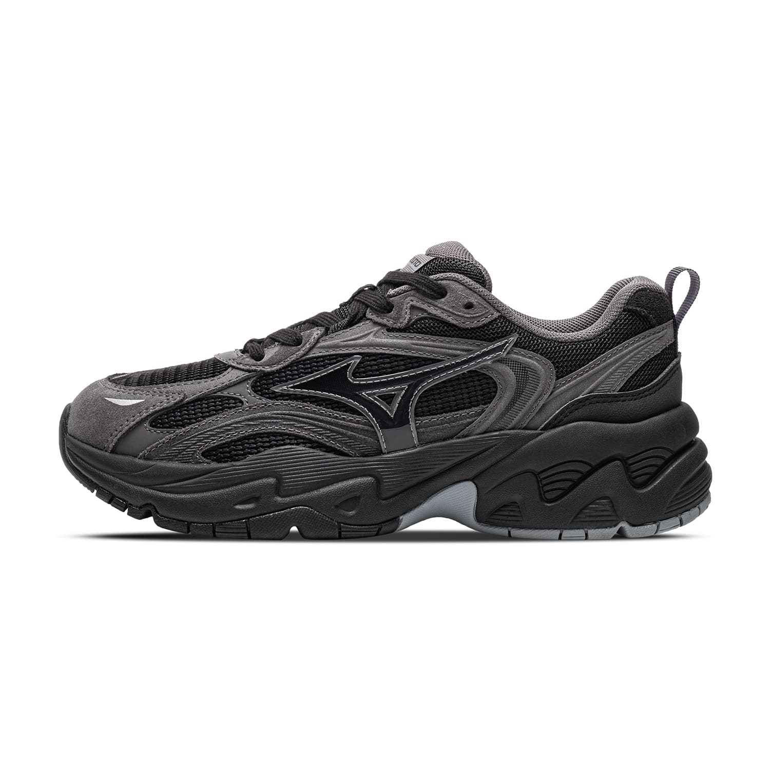 Кроссовки для бега Mizuno TRAINER 2K V2 Беговые кроссовки Низкий Топ Черный Туманный дождь Серый Слон Серый Унисекс - изображение 1