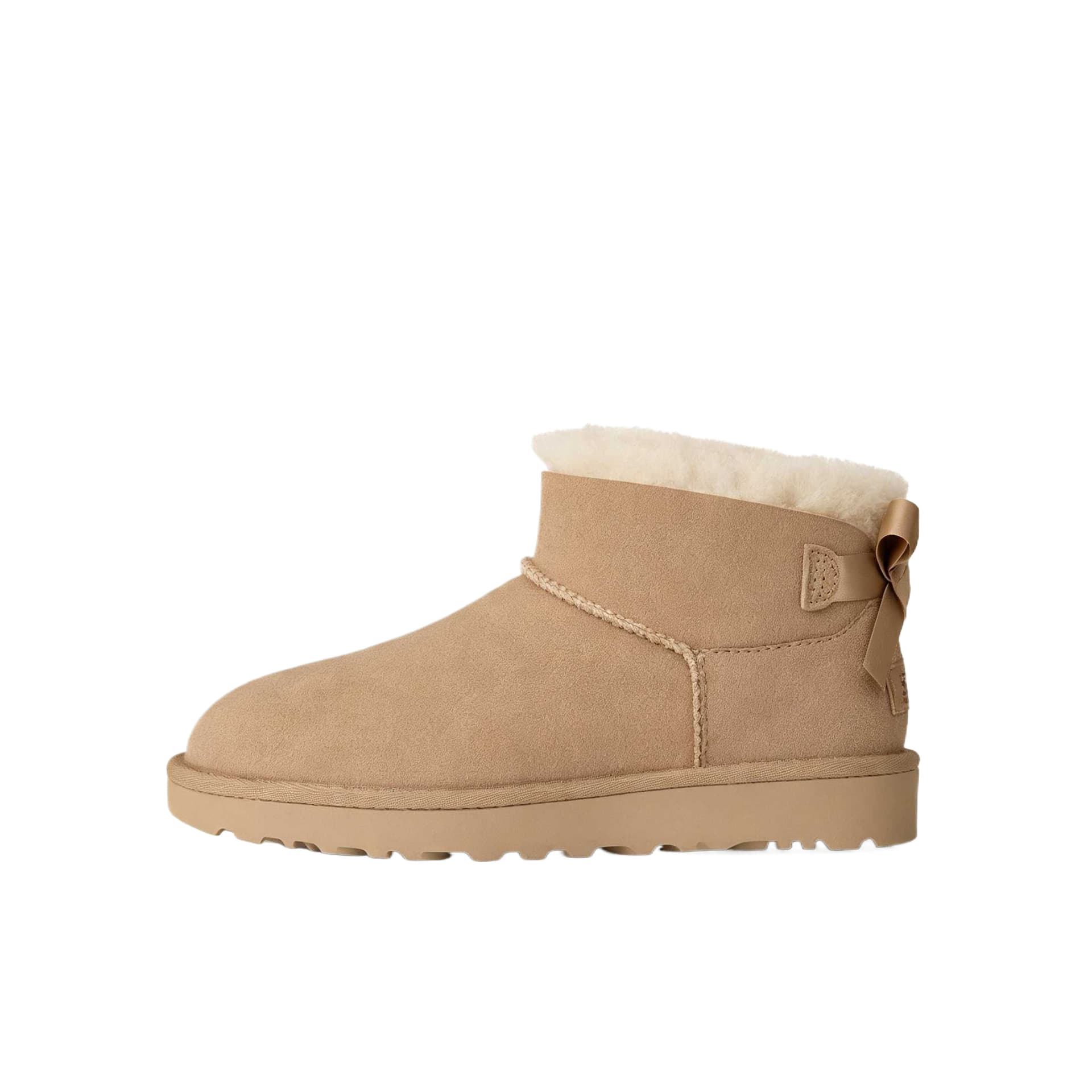 Ботинки зимние ugg CLASSIC ULTRA MINI Сноубутсы Песок Женские - изображение 1