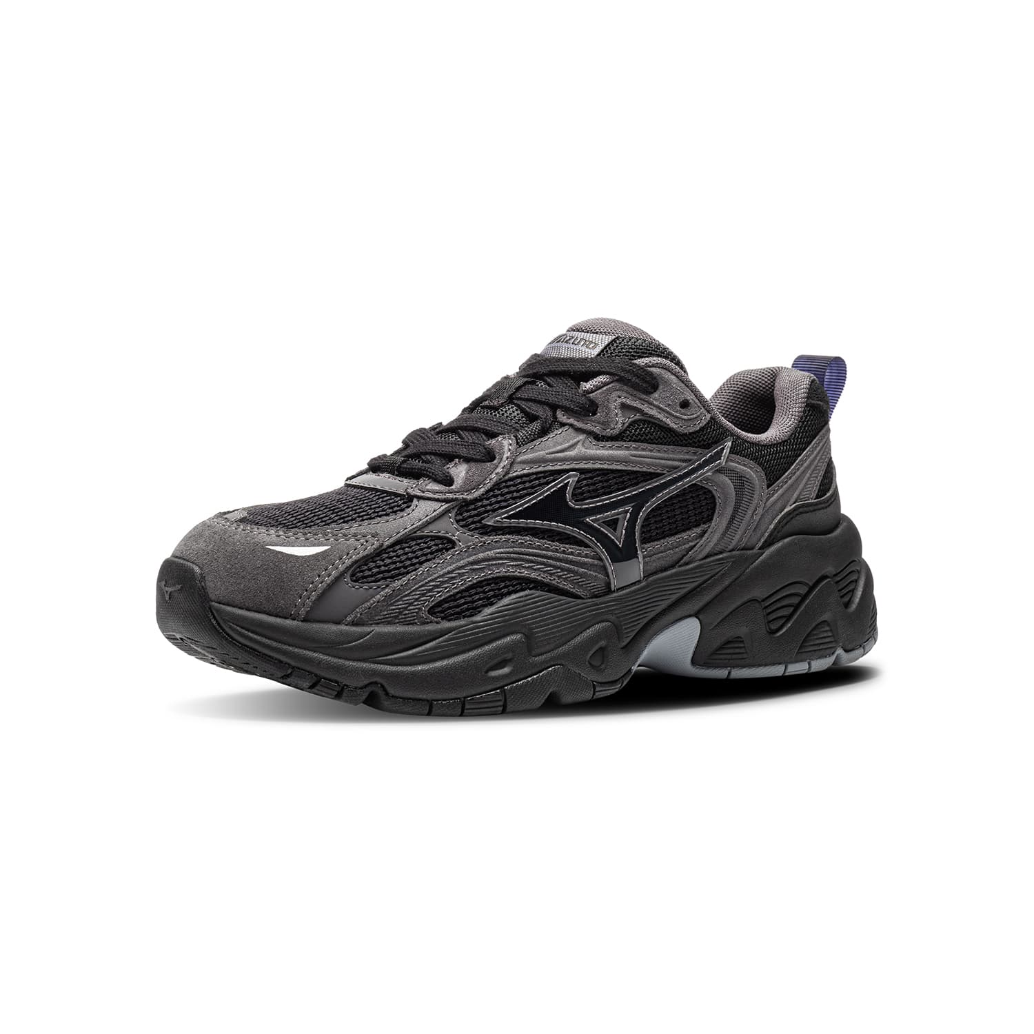 Кроссовки для бега Mizuno TRAINER 2K V2 Беговые кроссовки Низкий Топ Черный Туманный дождь Серый Слон Серый Унисекс - изображение 2