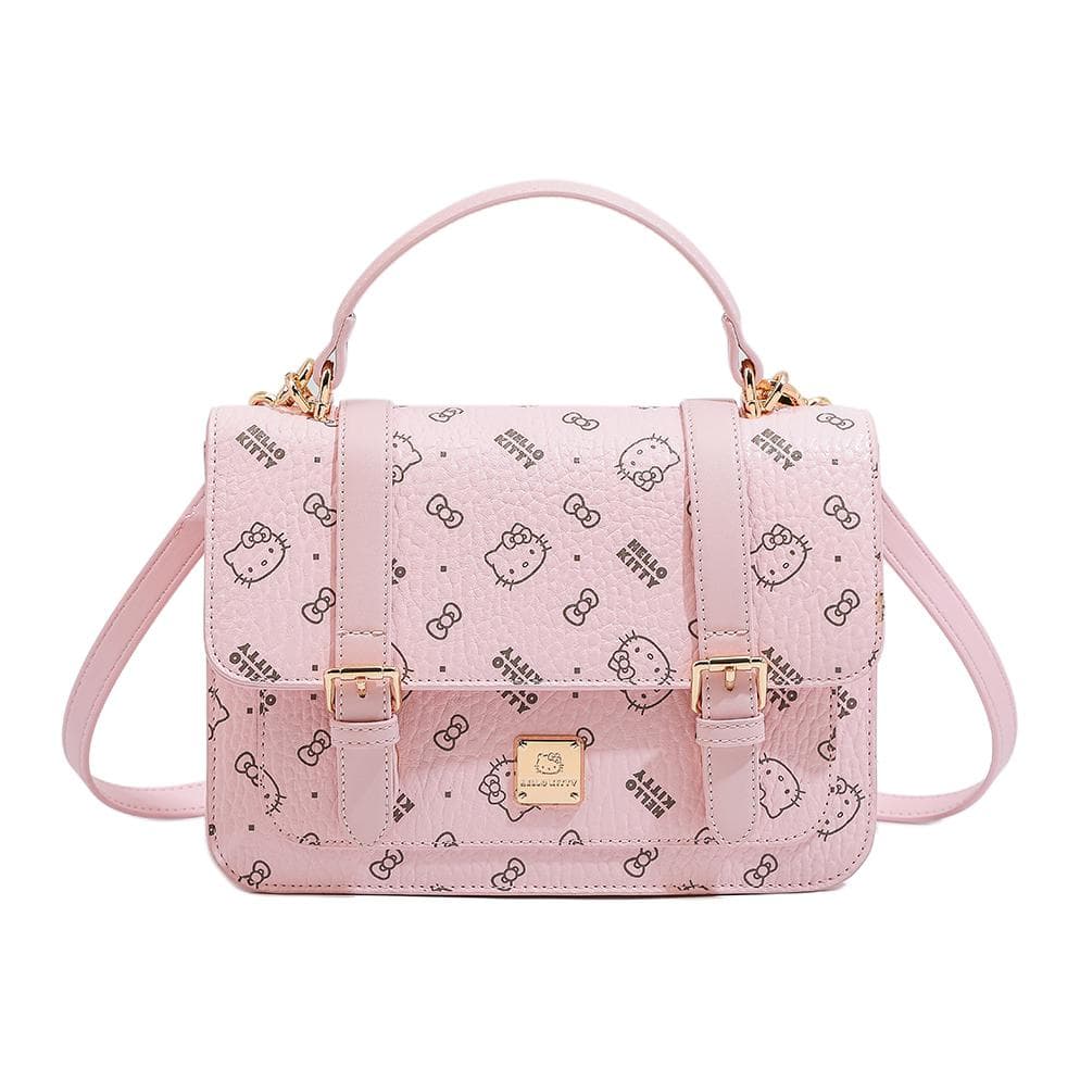 Рюкзак Sanrio MESUCA Mescas Hello Kitty Коллаборация PU (полиуретан) Рюкзак Стандартный Женский Розовый - изображение 1