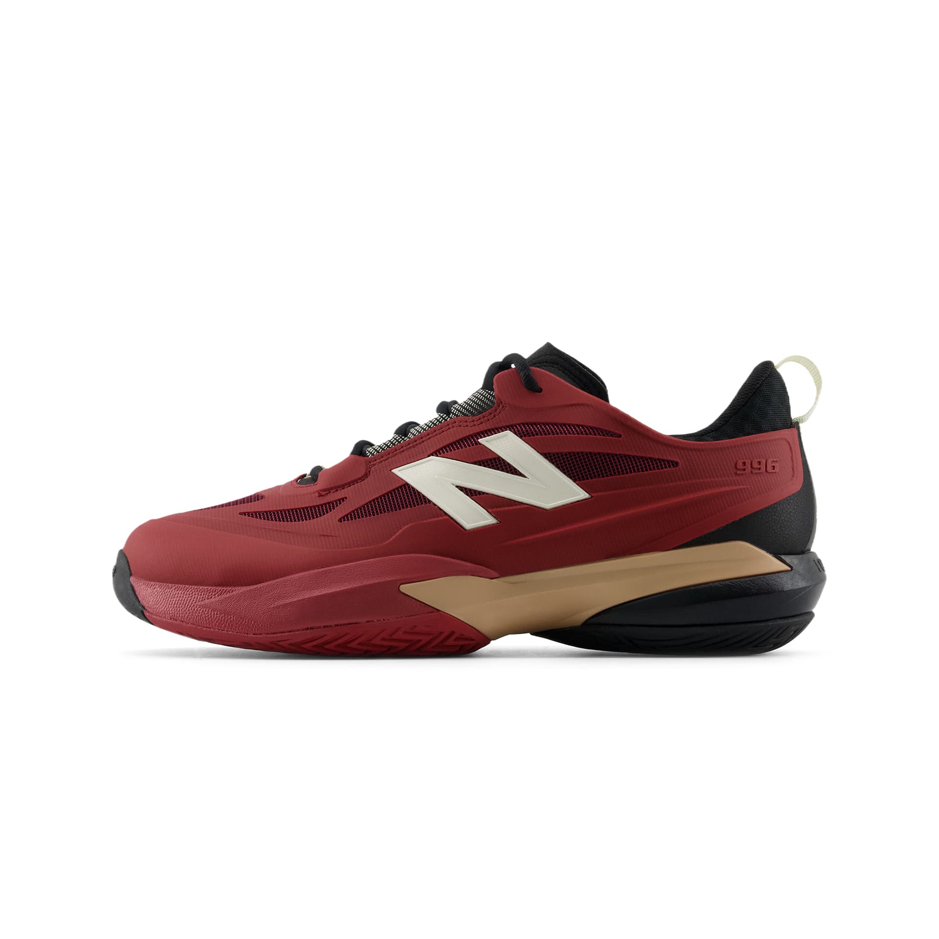 Кроссовки для тенниса New Balance NB Fuel 996 Теннисные кроссовки Низкий топ Бордовый Черный Мужской - изображение 1