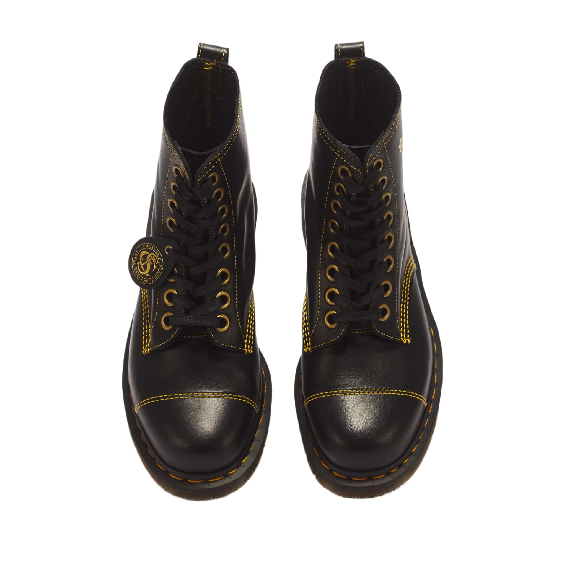 Ботинки Dr.Martens 1460 Армейские ботинки Черный мужской - изображение 4